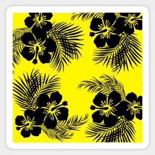 Tropical Hawaiian Pattern Sticker